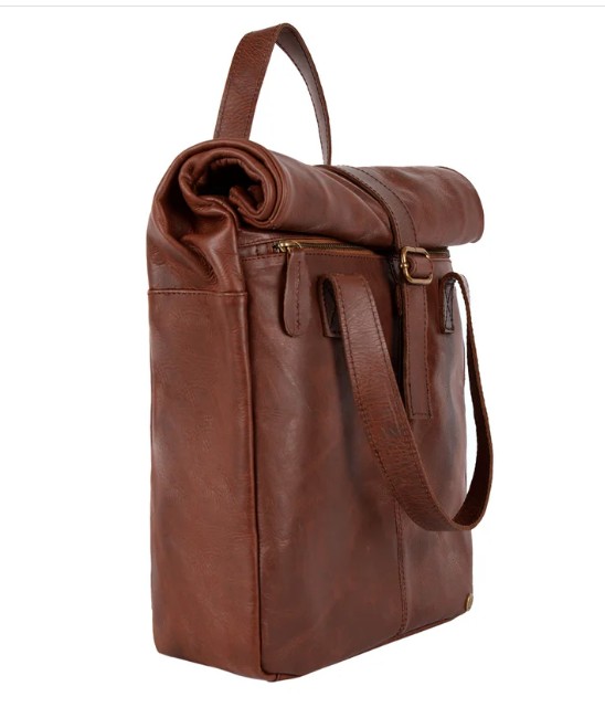 Rolltop Laptop Backpack - Urban design with padded compartments